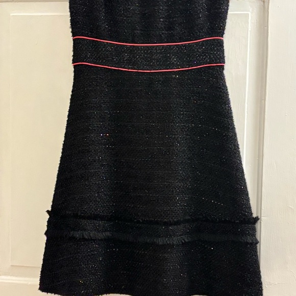 NWOT Sail to Sable Tweed Sparkle Sleeveless Mini Dress, size 00 - Picture 4 of 7